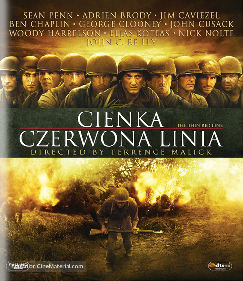 The Thin Red Line - Polish Blu-Ray movie cover