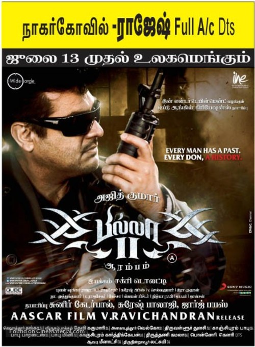 Billa 2 - Indian Movie Poster