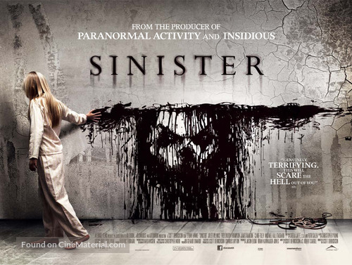 Sinister - British Movie Poster