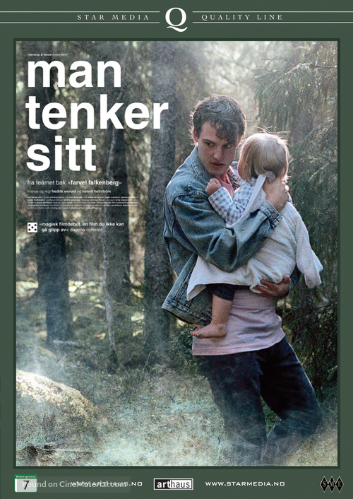 Man t&auml;nker sitt - Norwegian DVD movie cover