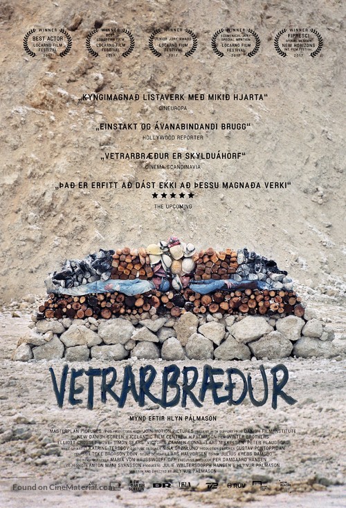 Vinterbr&oslash;dre - Icelandic Movie Poster