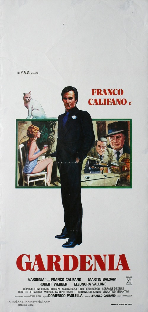 Gardenia, il giustiziere della mala - Italian Movie Poster