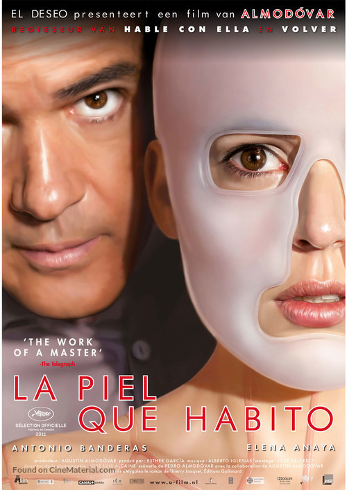 La piel que habito - Dutch Movie Poster