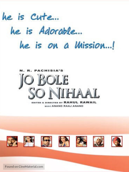 Jo Bole So Nihaal - Indian poster