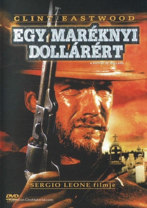 Per un pugno di dollari - Hungarian DVD movie cover