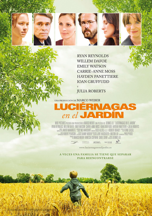 Fireflies in the Garden - Spanish Movie Poster