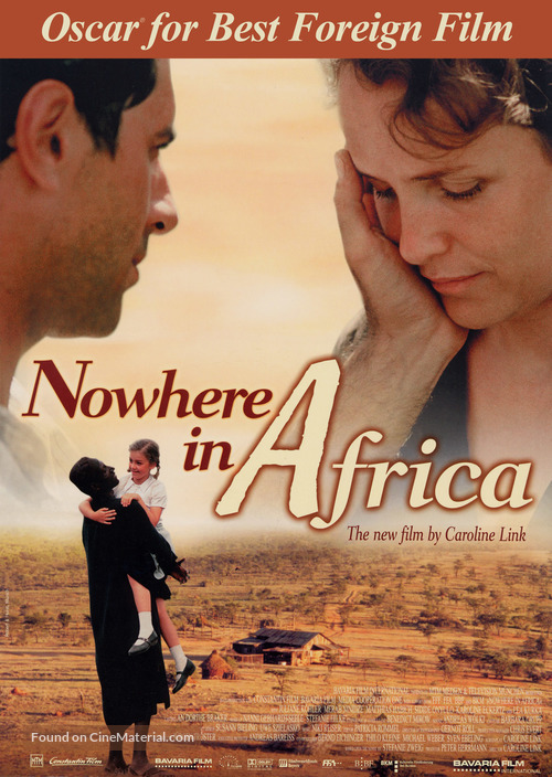 Nirgendwo in Afrika - Belgian Movie Poster