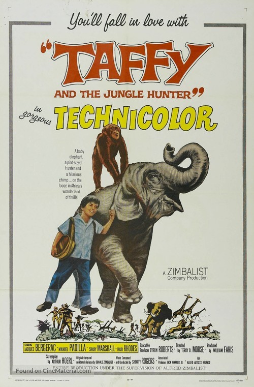 Taffy and the Jungle Hunter - Movie Poster
