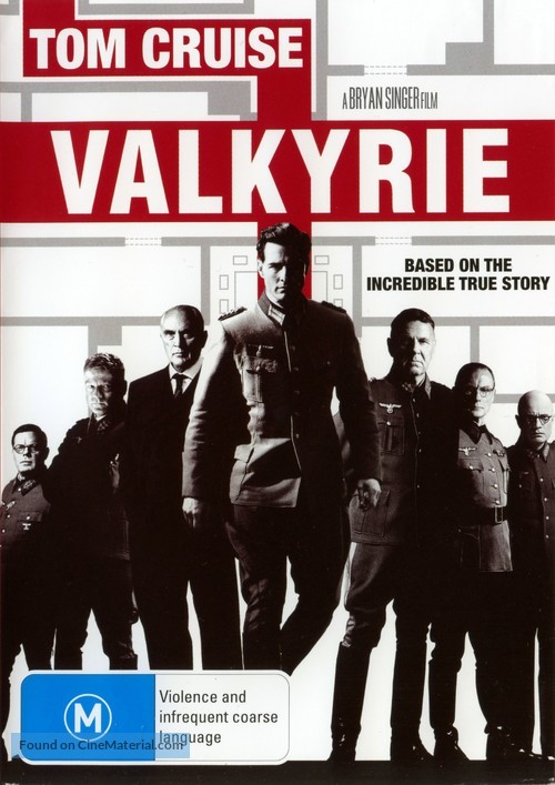 Valkyrie - Australian DVD movie cover