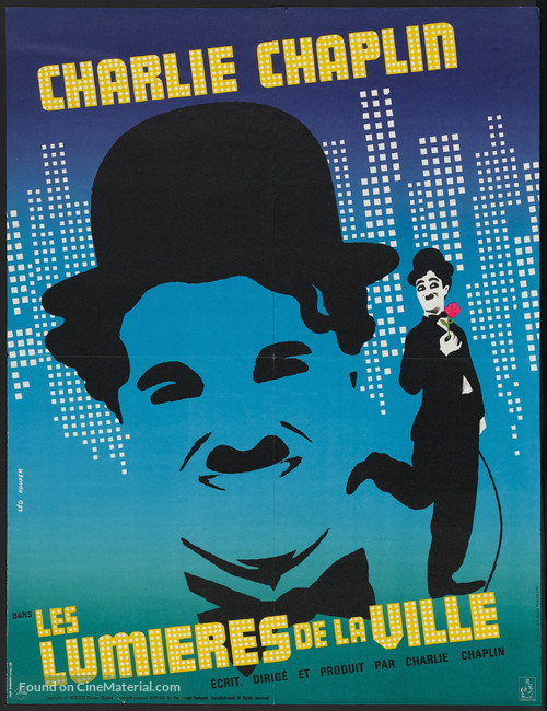 City Lights - French Re-release movie poster