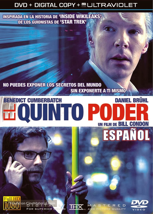 The Fifth Estate - Uruguayan DVD movie cover