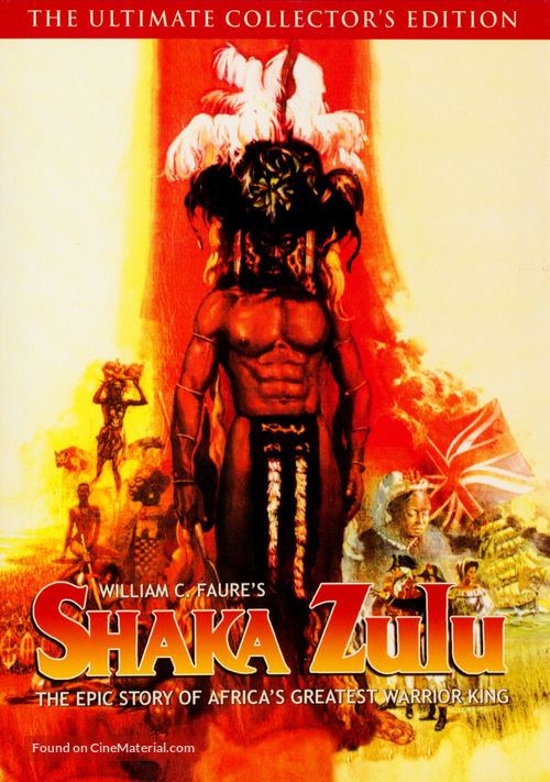 &quot;Shaka Zulu&quot; - DVD movie cover