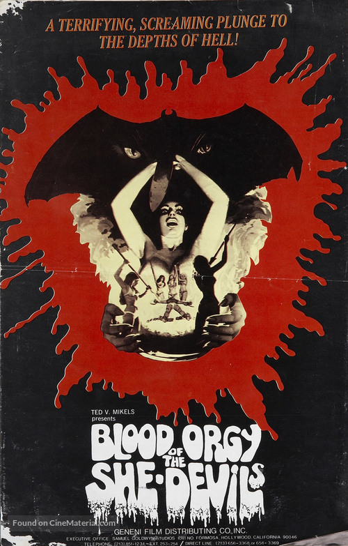 Blood Orgy of the She-Devils - Movie Poster