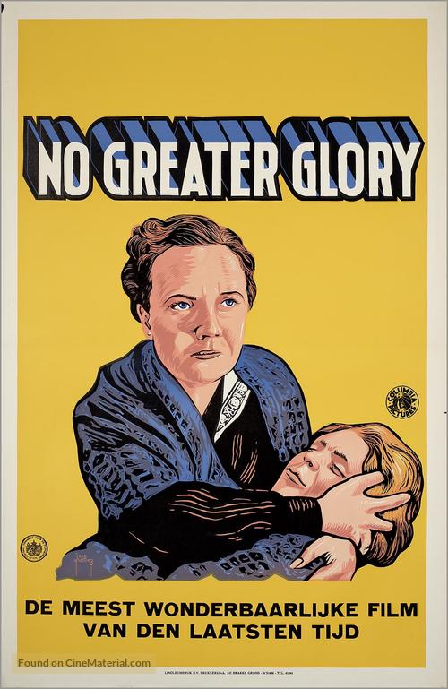No Greater Glory - Dutch Movie Poster
