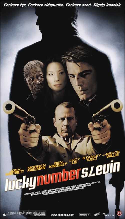 Lucky Number Slevin - Danish Movie Poster