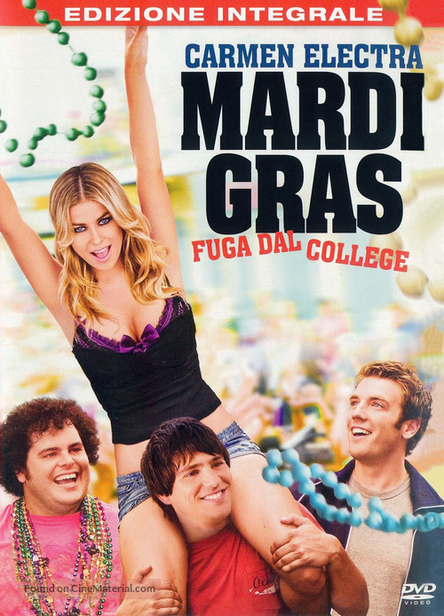 Mardi Gras: Spring Break - Italian DVD movie cover