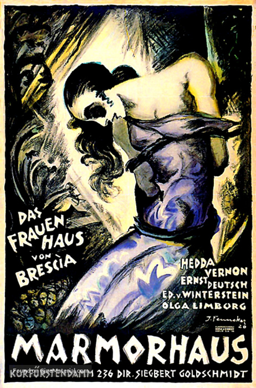 Das Frauenhaus von Brescia - German Movie Poster