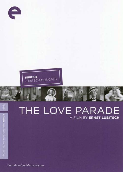 The Love Parade - DVD movie cover