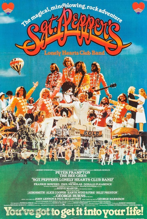 Sgt. Pepper&#039;s Lonely Hearts Club Band - British Movie Poster