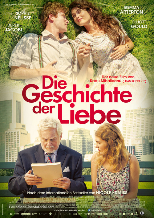 The History of Love - German Movie Poster