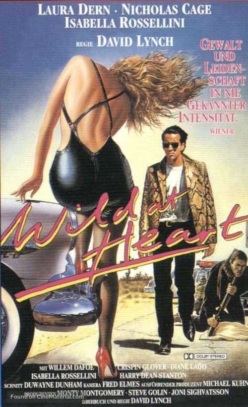 Wild At Heart - German VHS movie cover