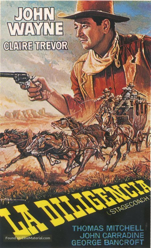 Stagecoach - Spanish Movie Poster