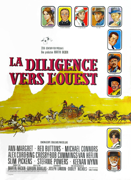 Stagecoach - French Movie Poster