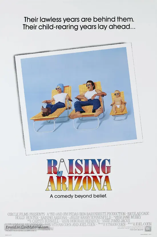 Raising Arizona - Movie Poster