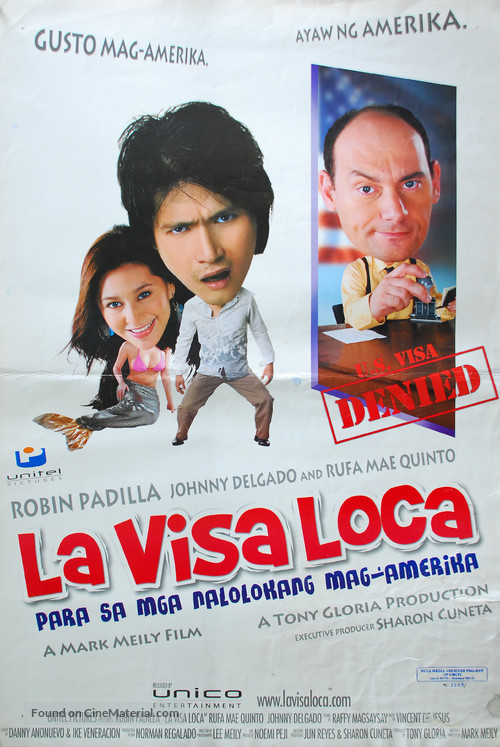 La visa loca - Philippine Movie Poster