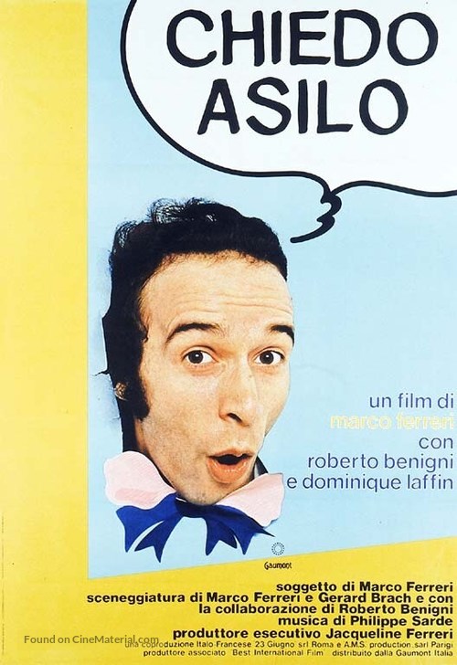 Chiedo asilo - Italian Movie Poster
