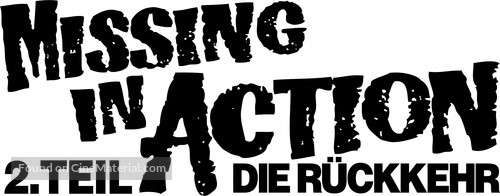 Missing in Action 2: The Beginning - German Logo