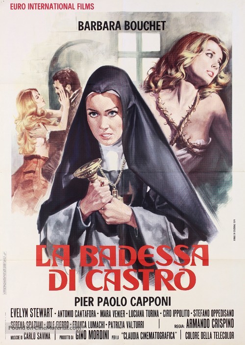 La badessa di Castro - Italian Movie Poster