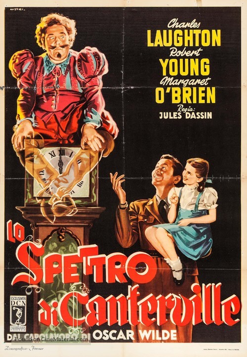 The Canterville Ghost - Italian Movie Poster