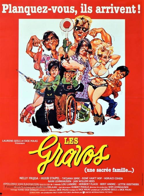 Flodder - French Movie Poster