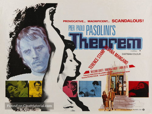 Teorema - British Movie Poster