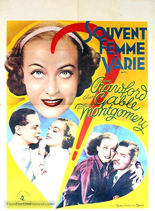 Forsaking All Others - French Movie Poster