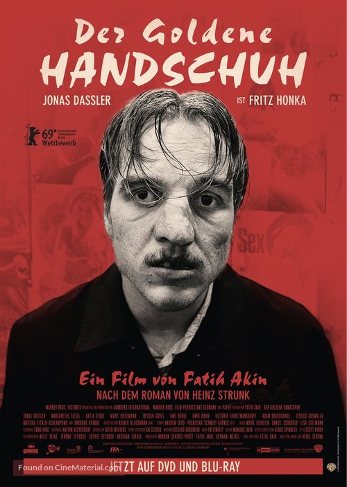 Der goldene Handschuh - German Video release movie poster