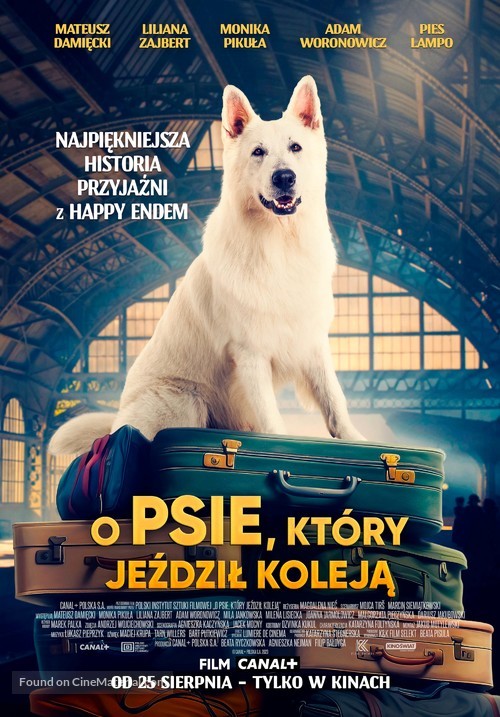 O Psie Ktory Jezdzil Koleja Ile Stron O psie, który jezdzil koleja (2023) Polish movie poster