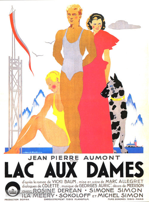 Lac aux dames - French Movie Poster