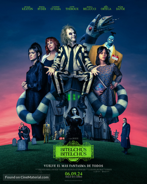 Beetlejuice Beetlejuice - Spanish Movie Poster