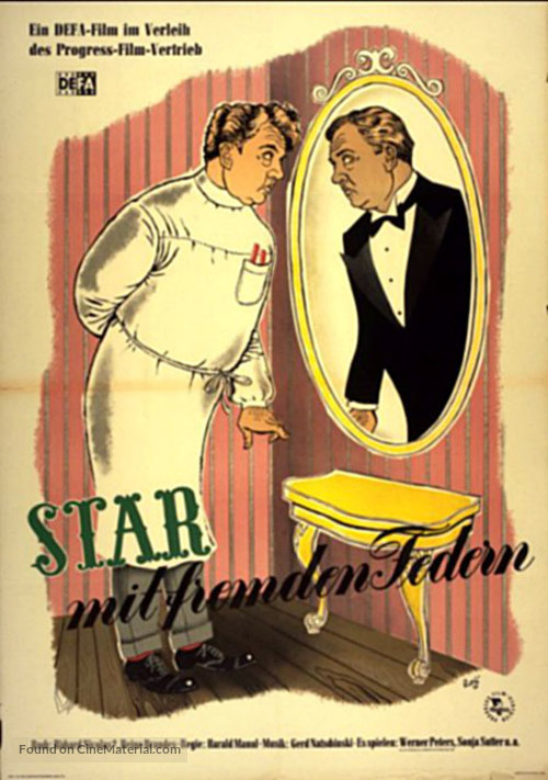 Star mit fremden Federn - German Movie Poster