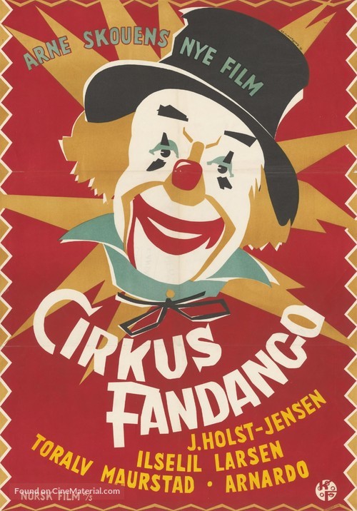 Cirkus Fandango - Norwegian Movie Poster