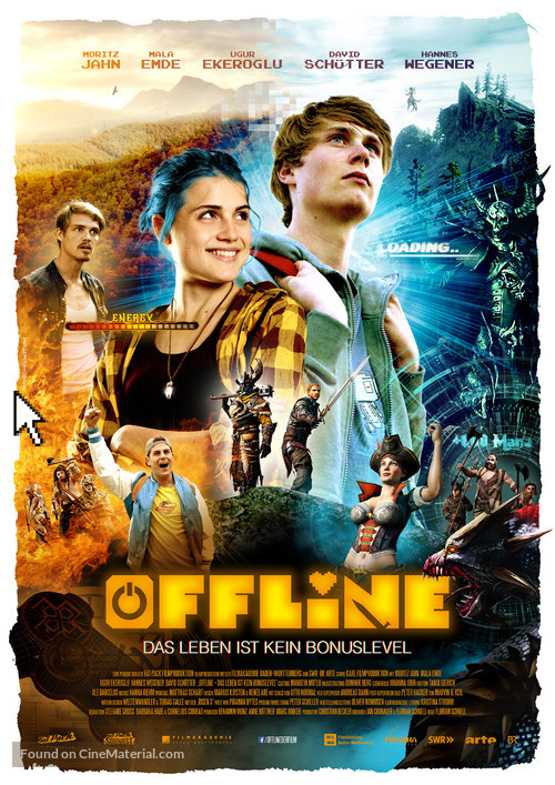 Offline - Das Leben ist kein Bonuslevel - German Movie Poster