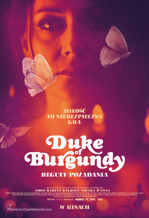 The Duke of Burgundy - Polish Movie Poster