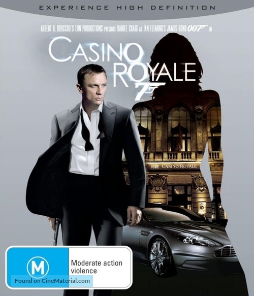 Casino Royale - Australian Blu-Ray movie cover