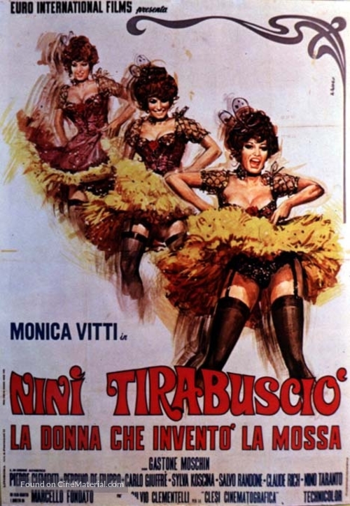 Nin&igrave; Tirabusci&ograve;, la donna che invent&ograve; la mossa - Italian Movie Poster