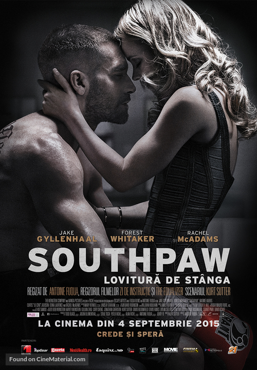 Southpaw - Romanian Movie Poster