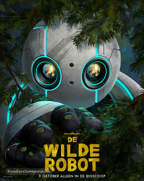 The Wild Robot - Dutch Movie Poster