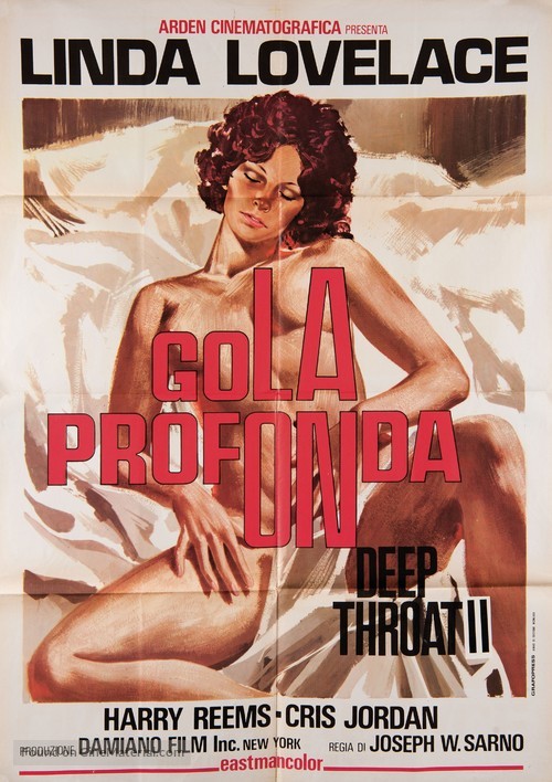 Deep Throat Part II - Italian Movie Poster