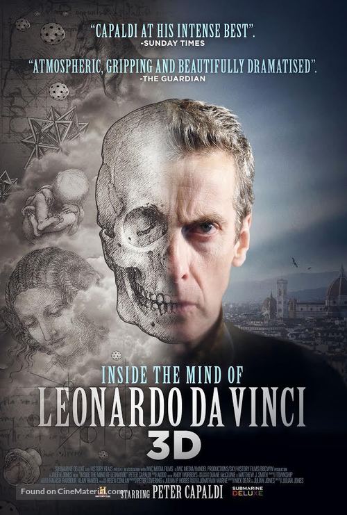 Inside the Mind of Leonardo - British Movie Poster